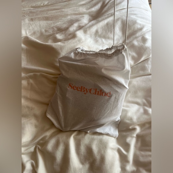 See by Chloe Glyn Wedge Sandal Cirpria (Tan) 38 - Picture 4 of 8